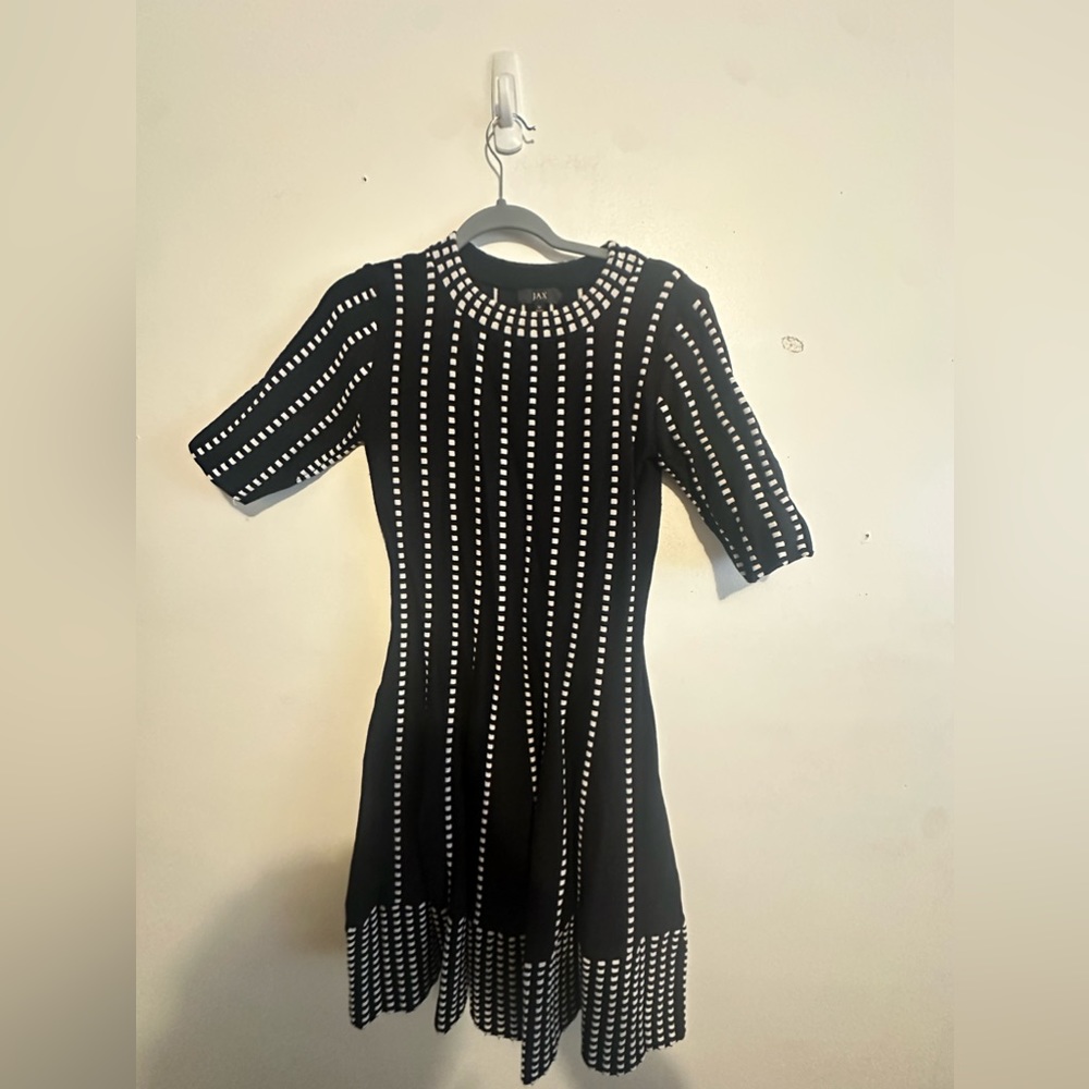 Flare midi dress